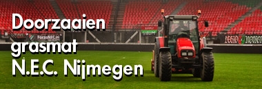 Doorzaaien grasmat